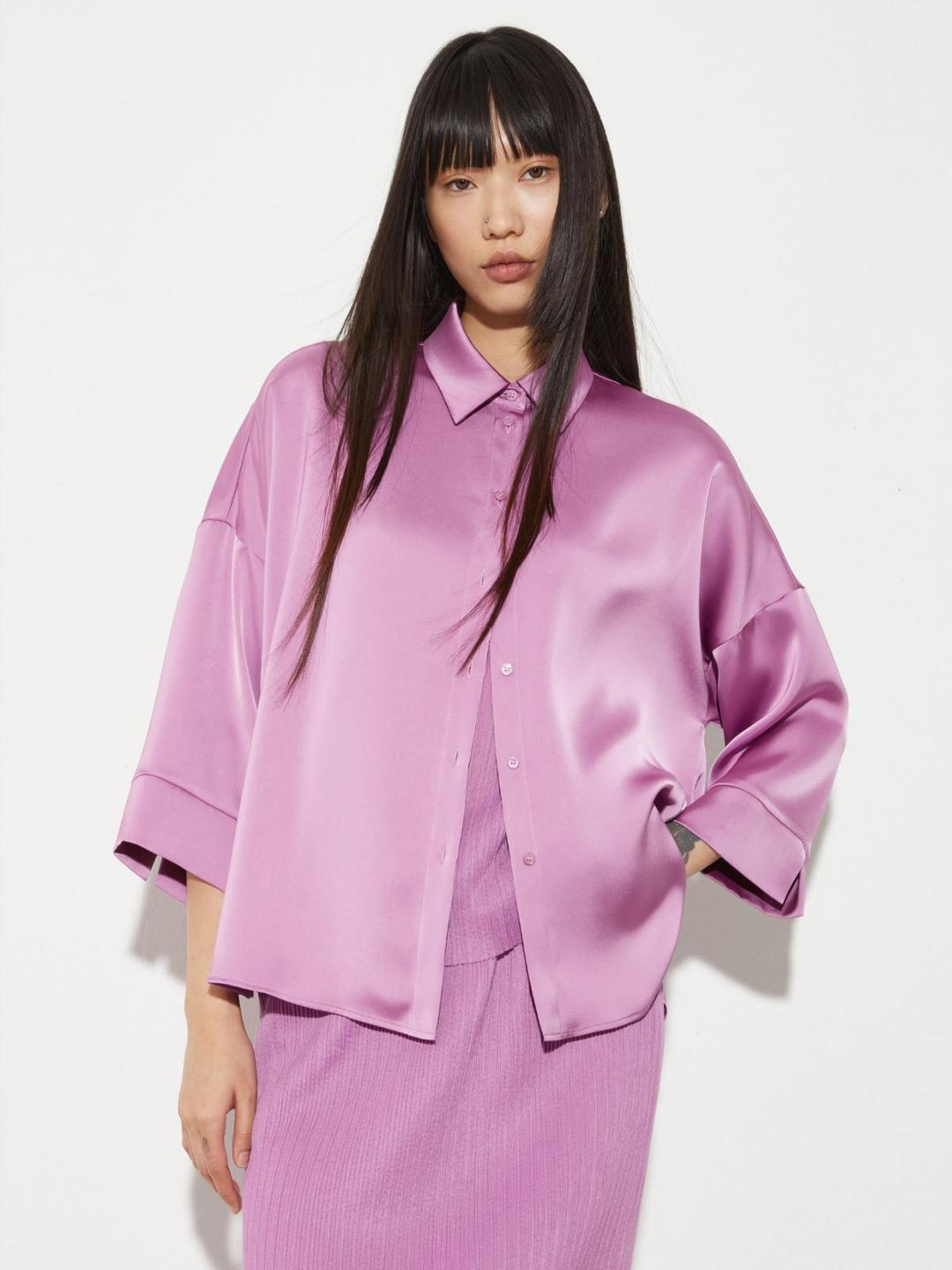 Camicia in raso fluido | Max&Co Camicia in raso fluido | Max&Co