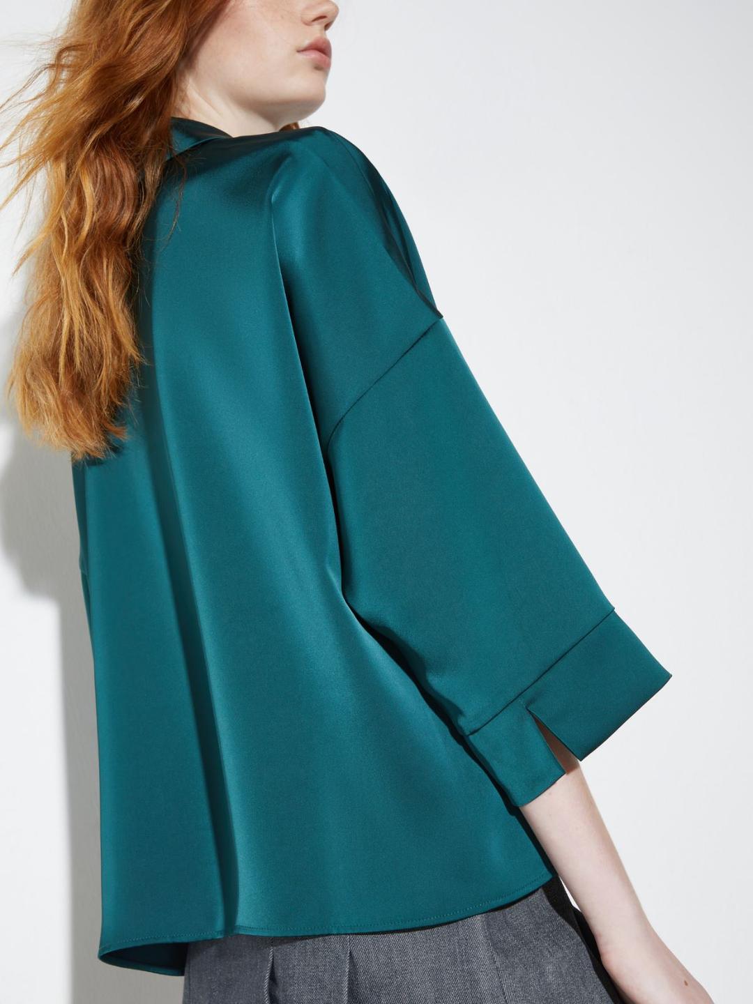 Camicia in raso fluido | Max&Co Camicia in raso fluido | Max&Co