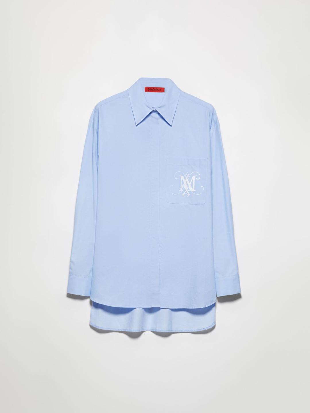 Camicia con stemma e lettering | Max&Co Camicia con stemma e lettering | Max&Co