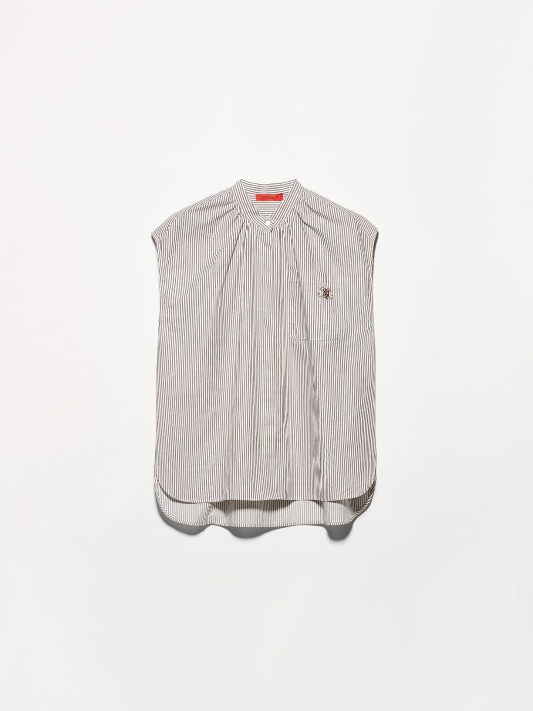 Camicia smanicata con stemma | Max&Co Camicia smanicata con stemma | Max&Co