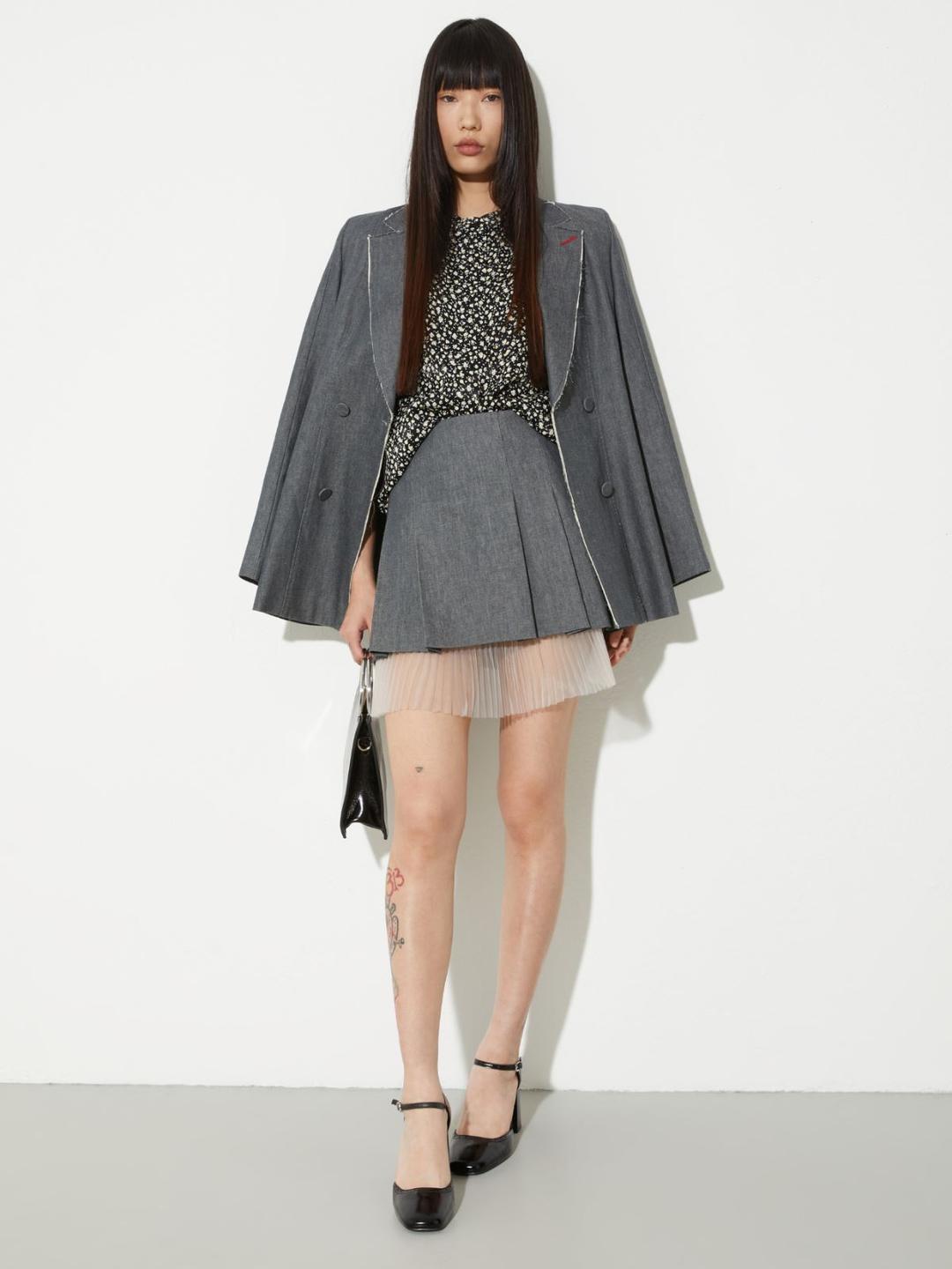 Camicia jacquard a micro fiori | Max&Co Camicia jacquard a micro fiori | Max&Co