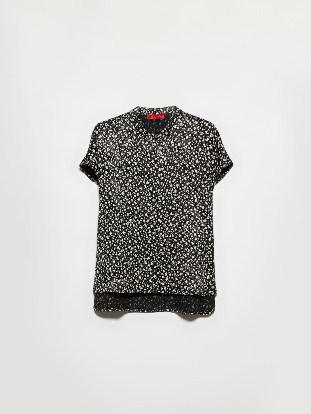 Camicia jacquard a micro fiori | Max&Co Camicia jacquard a micro fiori | Max&Co