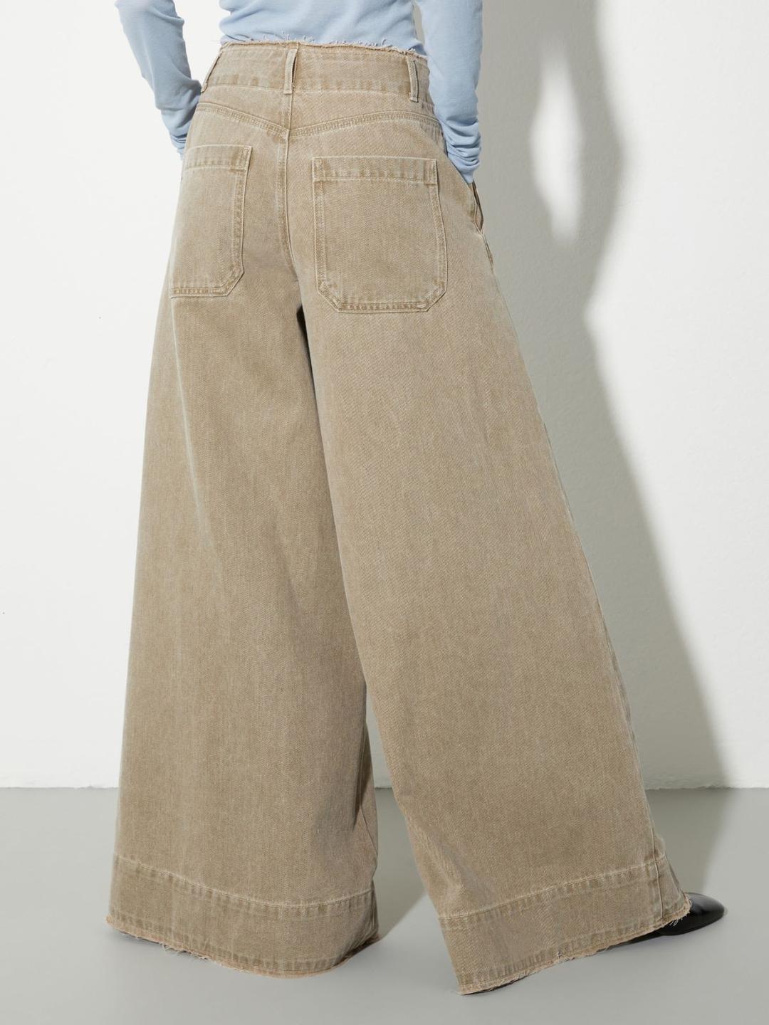 Pantaloni in cotone Shades of Nature | Max&Co Pantaloni in cotone Shades of Nature | Max&Co