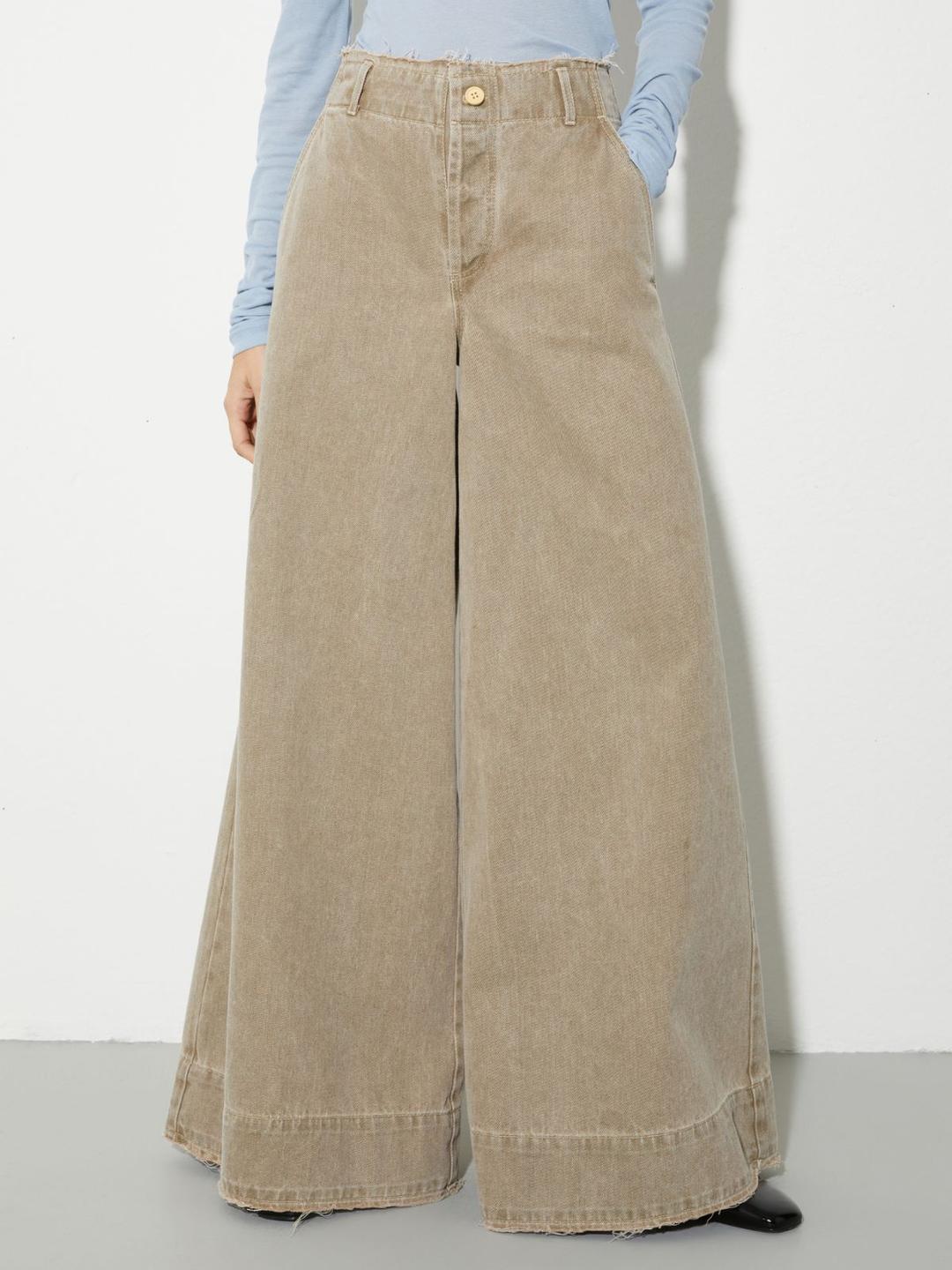 Pantaloni in cotone Shades of Nature | Max&Co Pantaloni in cotone Shades of Nature | Max&Co