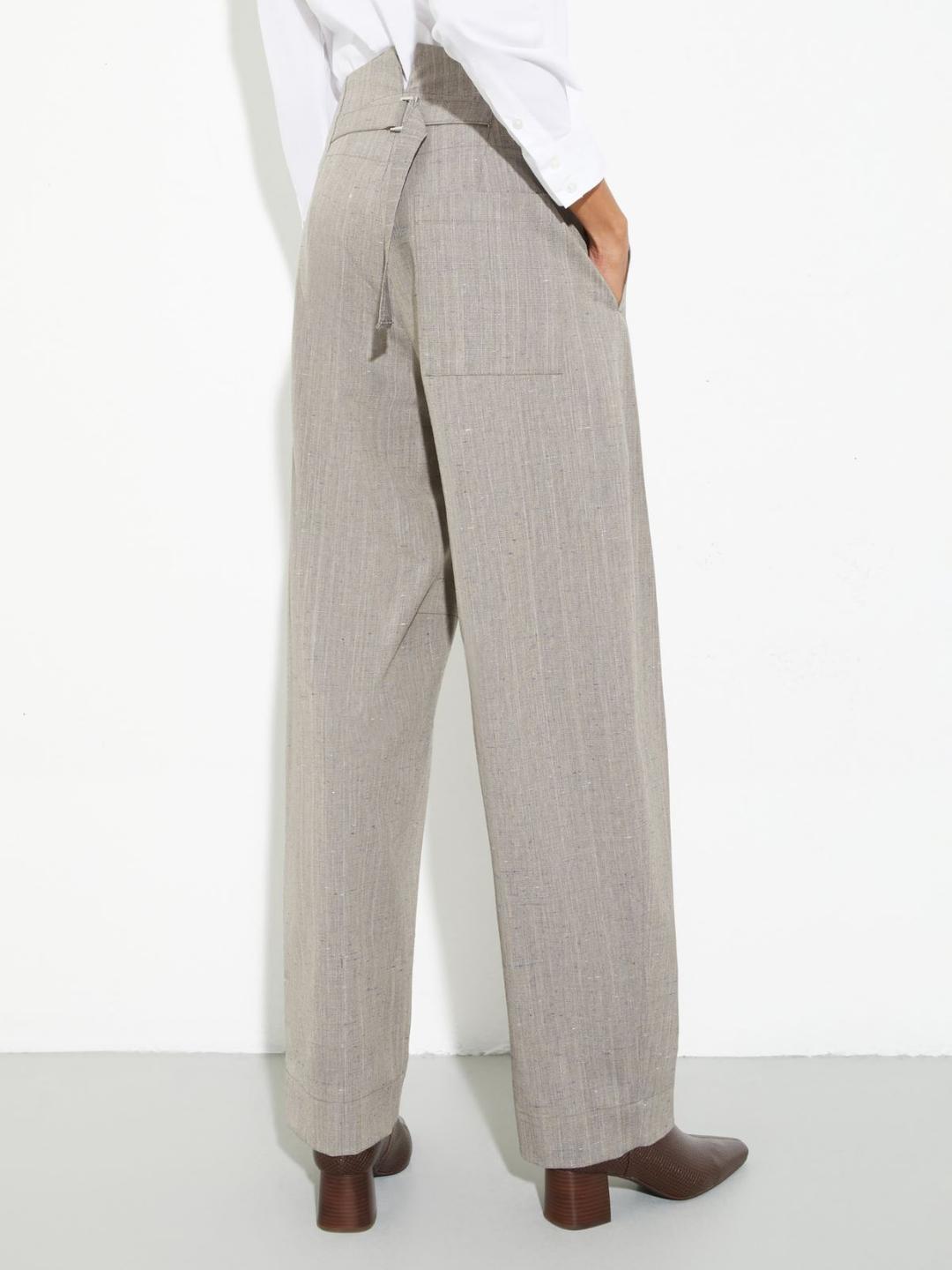 Pantaloni a texture fiammata | Max&Co Pantaloni a texture fiammata | Max&Co