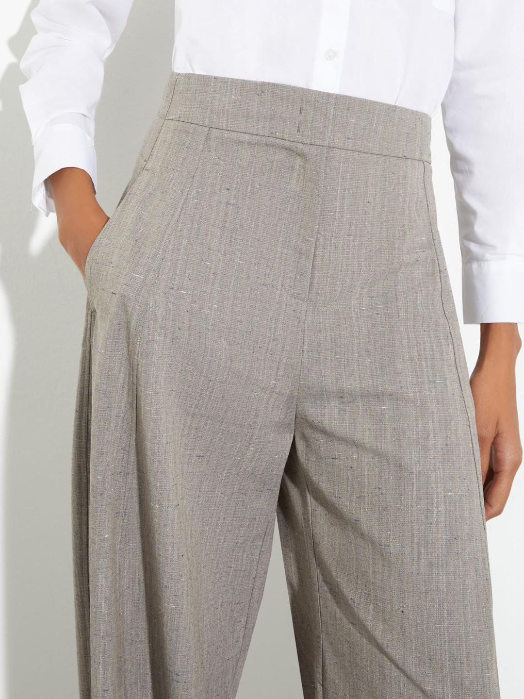 Pantaloni a texture fiammata | Max&Co Pantaloni a texture fiammata | Max&Co