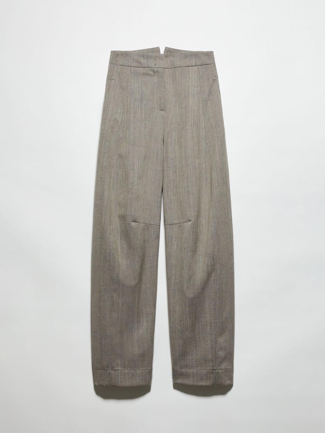 Pantaloni a texture fiammata | Max&Co Pantaloni a texture fiammata | Max&Co