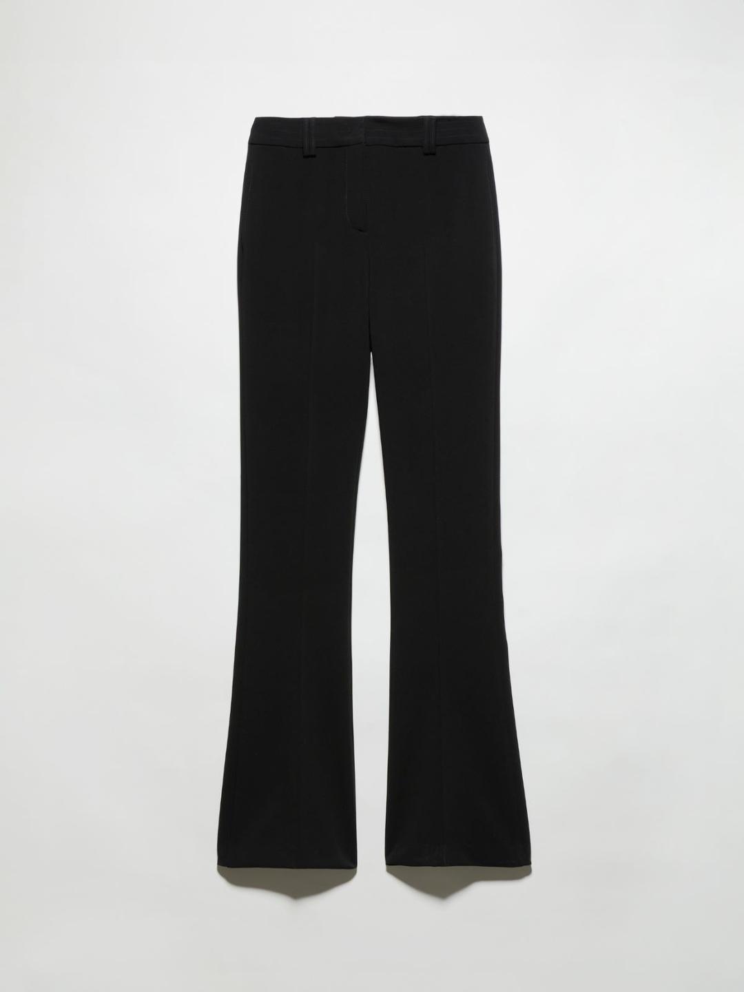 Pantaloni flare in tessuto tecnico | Max&Co Pantaloni flare in tessuto tecnico | Max&Co