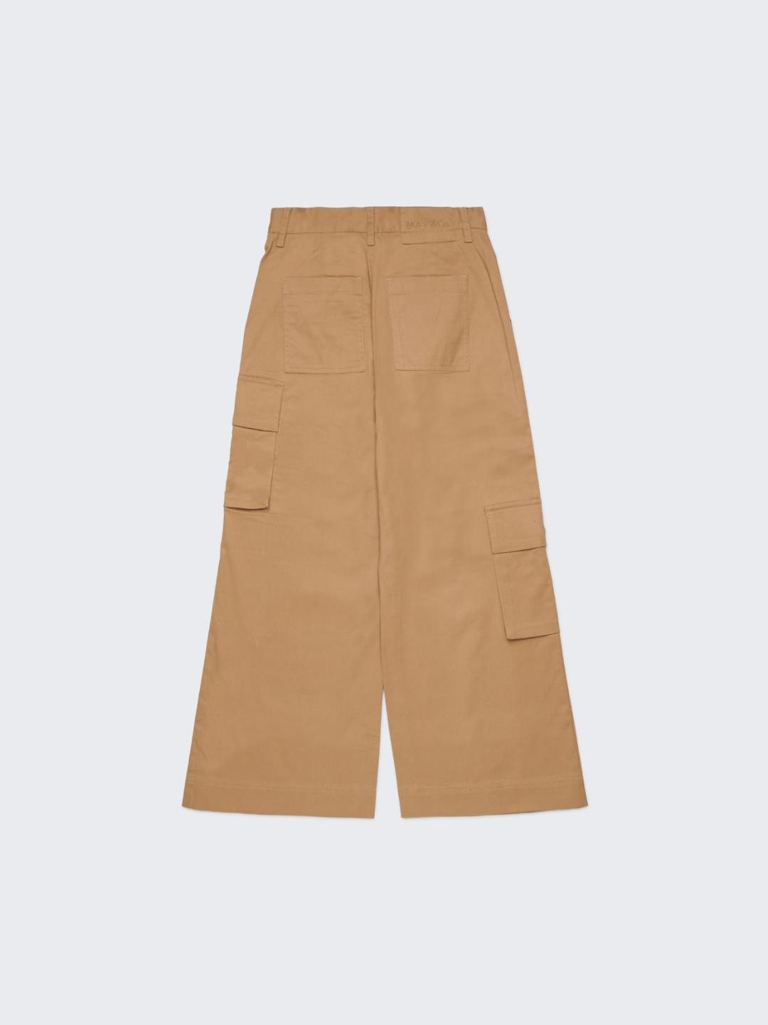 Pantaloni cargo in gabardina stretch KID | Max&Co Pantaloni cargo in gabardina stretch KID | Max&Co