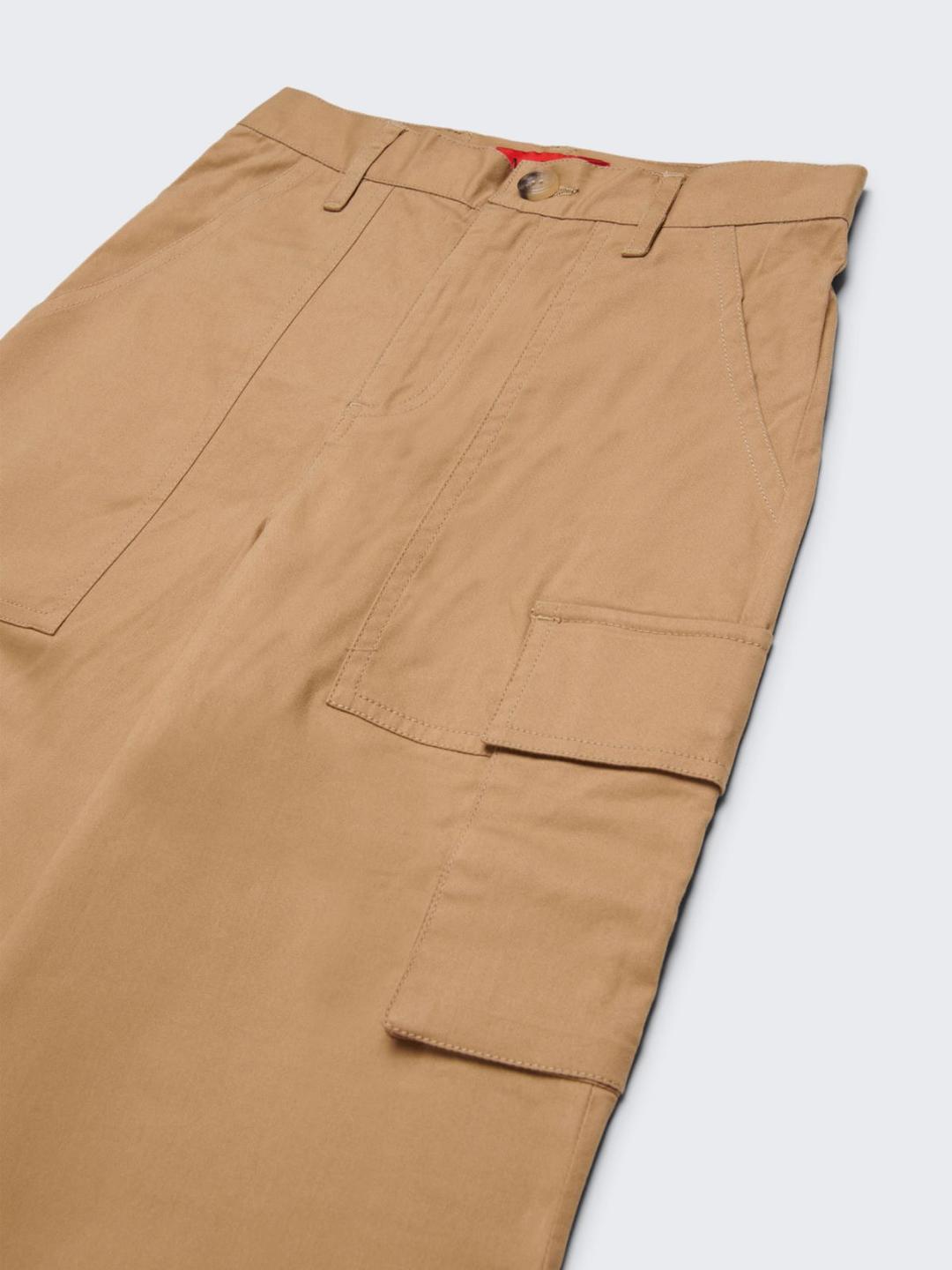 Pantaloni cargo in gabardina stretch KID | Max&Co Pantaloni cargo in gabardina stretch KID | Max&Co