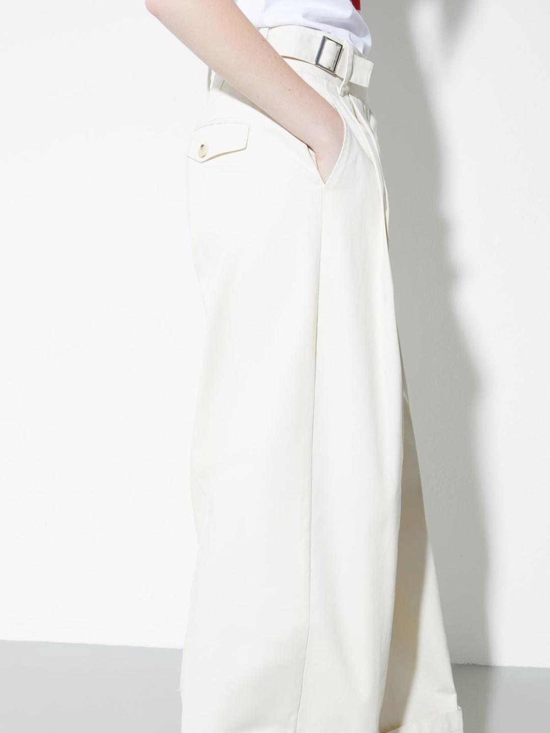 Pantaloni ampi in gabardine | Max&Co Pantaloni ampi in gabardine | Max&Co