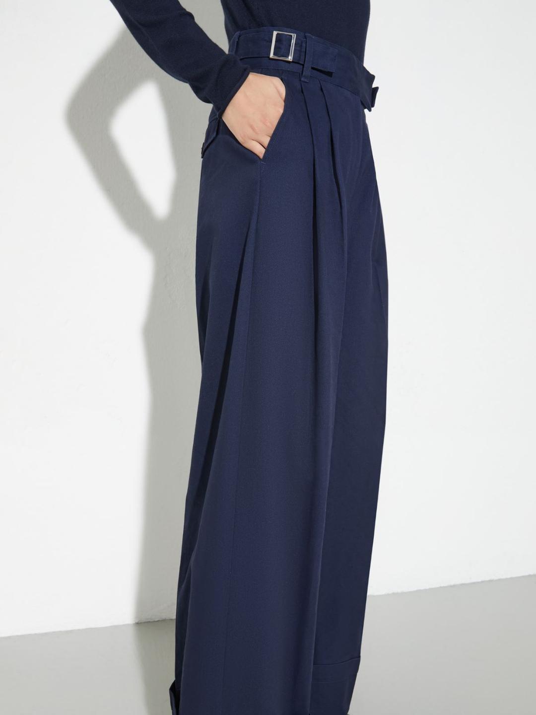 Pantaloni ampi in gabardine | Max&Co Pantaloni ampi in gabardine | Max&Co