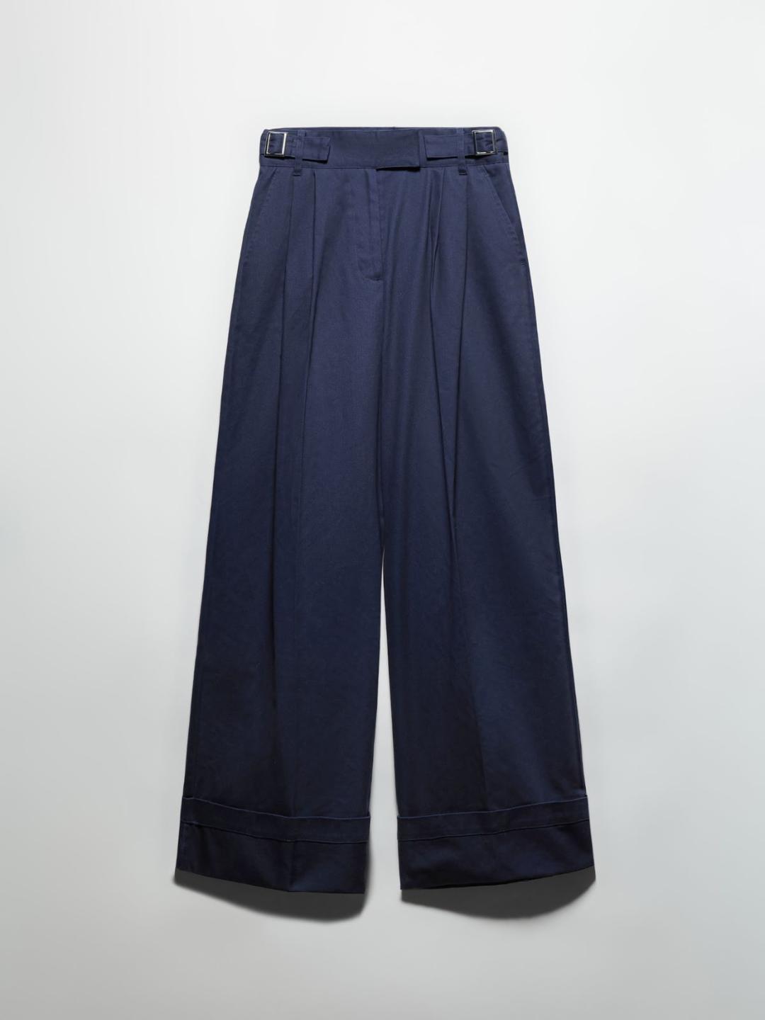 Pantaloni ampi in gabardine | Max&Co Pantaloni ampi in gabardine | Max&Co