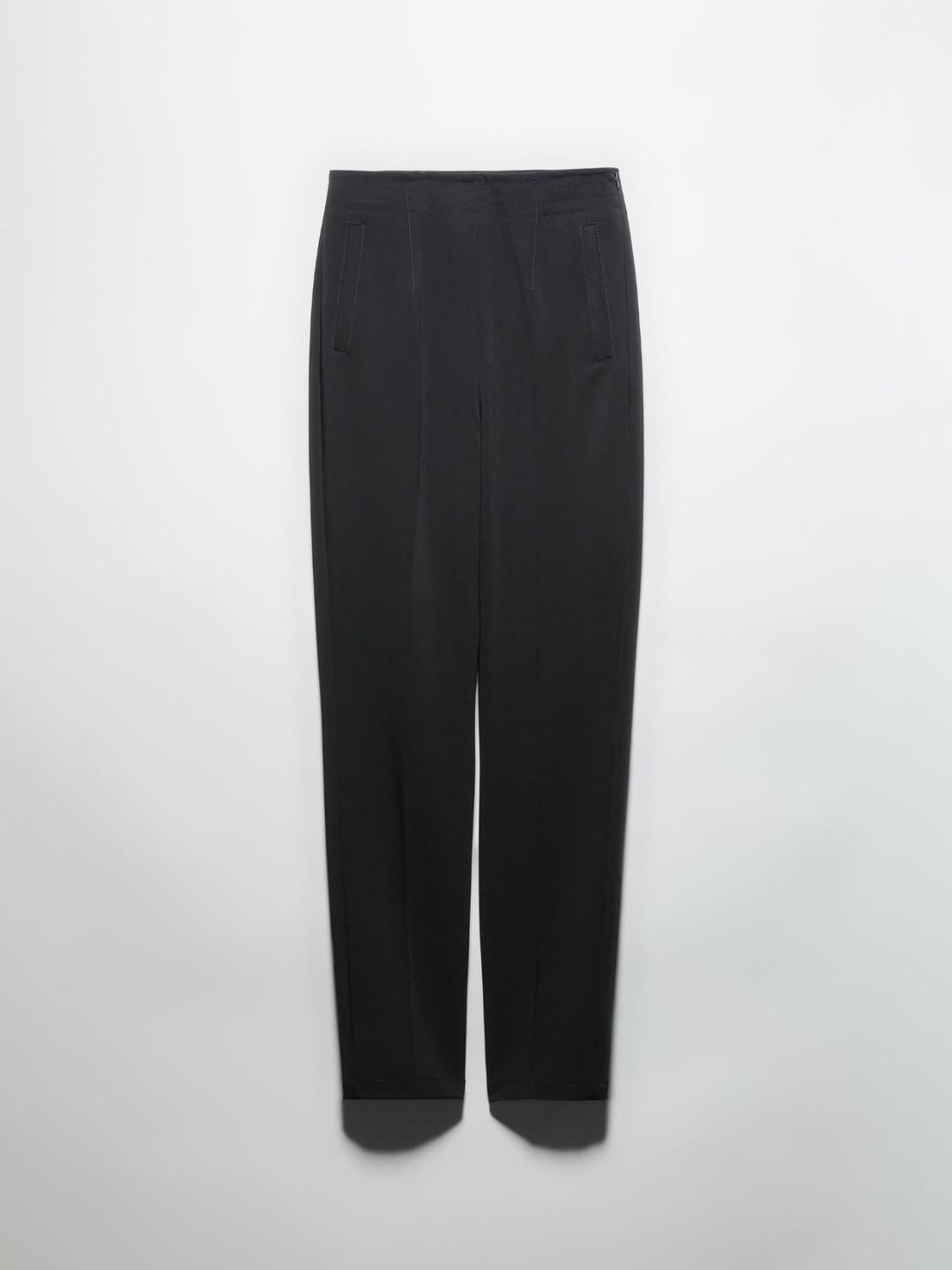 Pantaloni slim in tessuto tecnico | Max&Co Pantaloni slim in tessuto tecnico | Max&Co