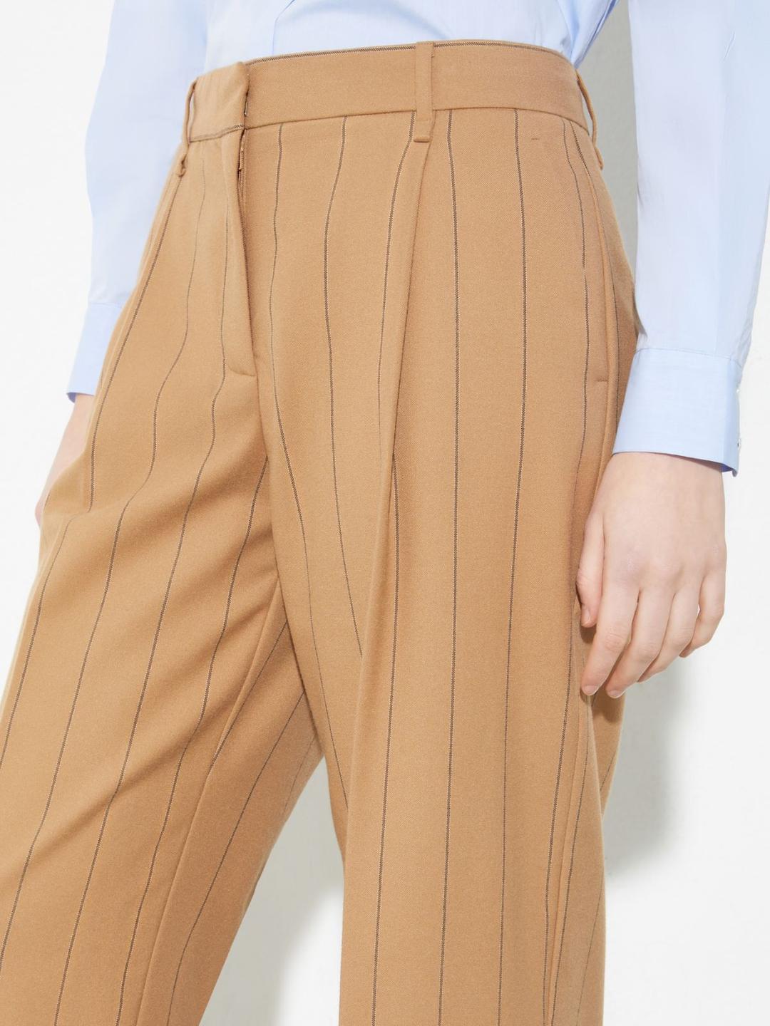 Pantaloni ampi in flanella | Max&Co Pantaloni ampi in flanella | Max&Co