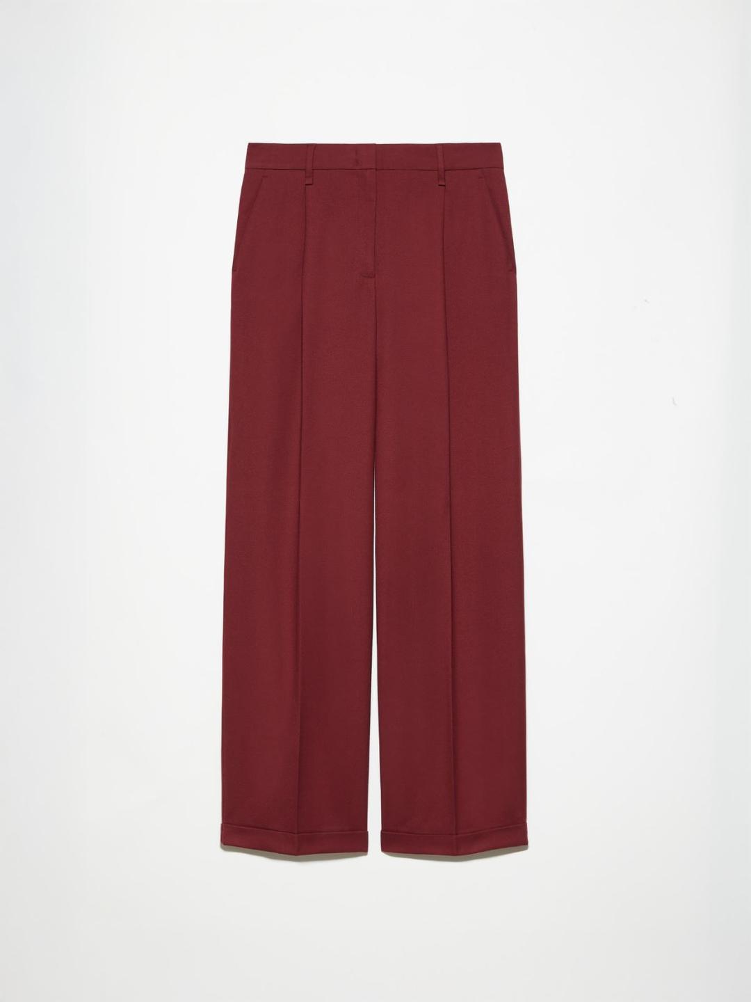 Pantaloni ampi in flanella | Max&Co Pantaloni ampi in flanella | Max&Co