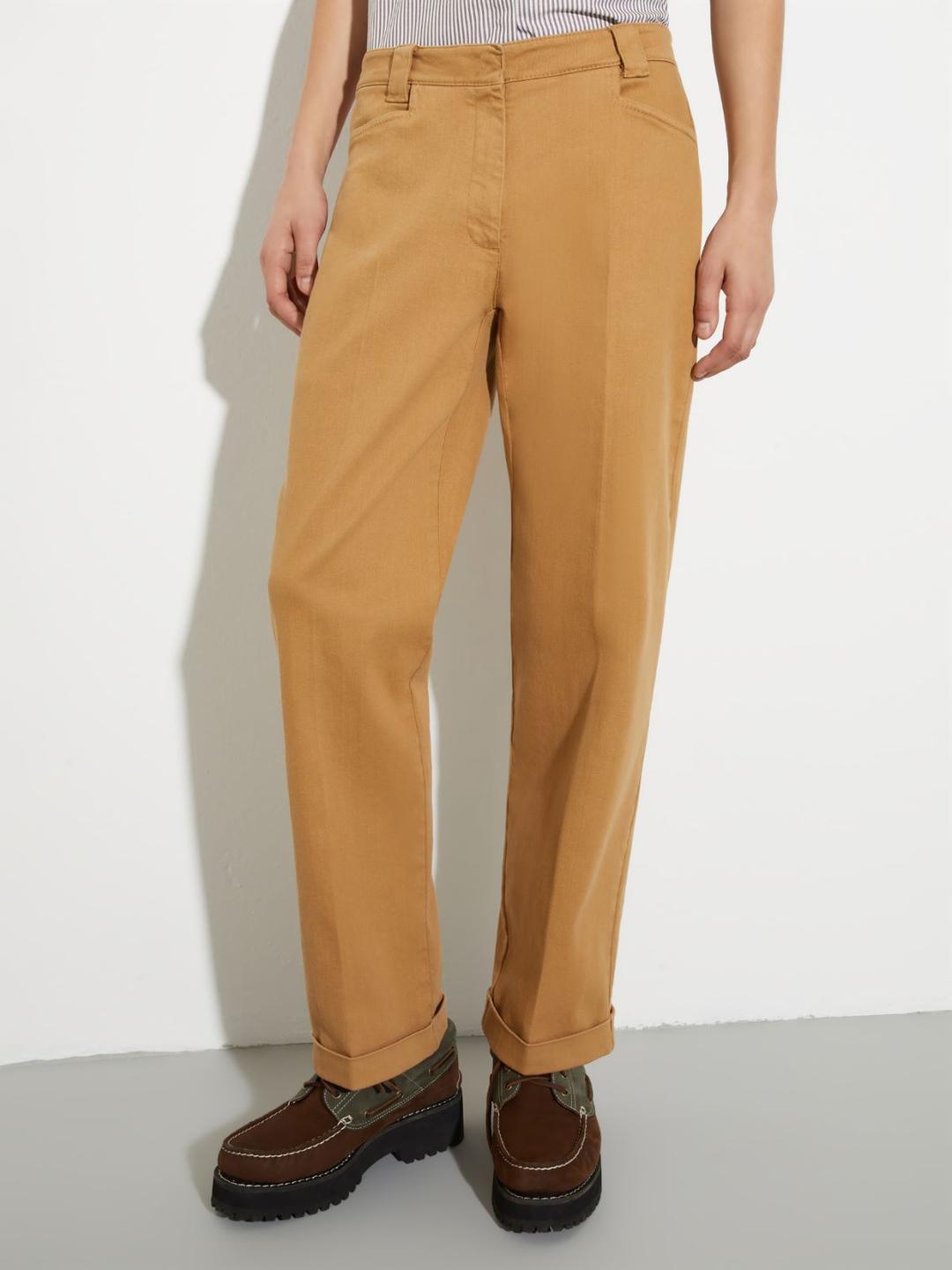 Pantaloni in drill di cotone | Max&Co Pantaloni in drill di cotone | Max&Co