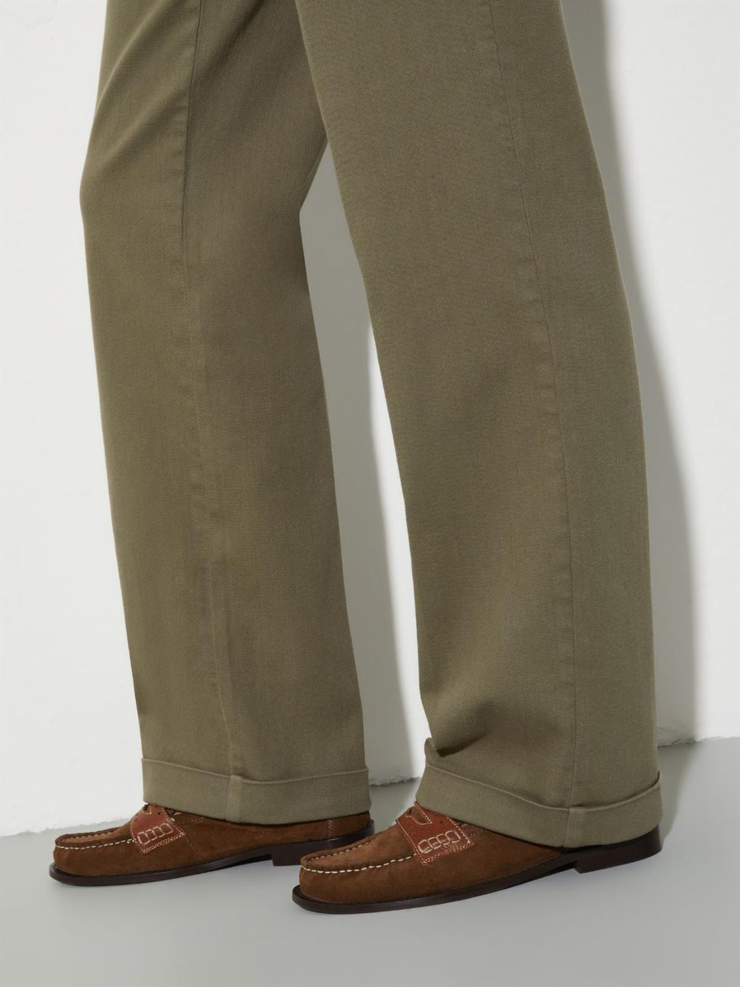 Pantaloni in drill di cotone | Max&Co Pantaloni in drill di cotone | Max&Co