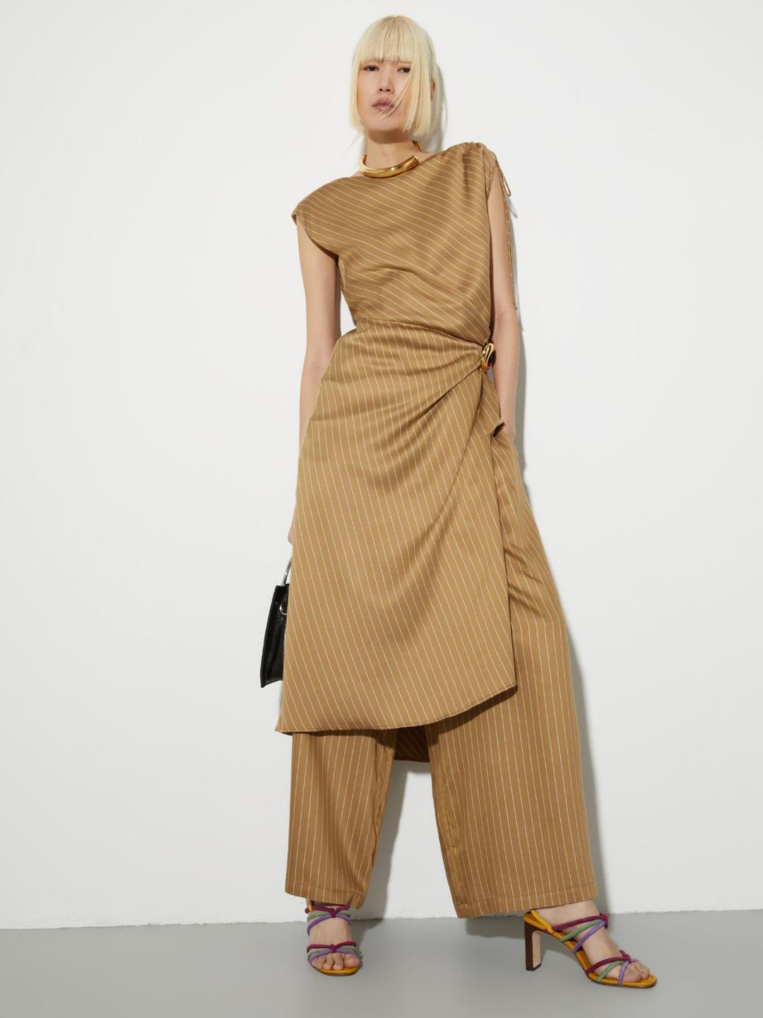 Pantaloni ampi in twill fluido | Max&Co Pantaloni ampi in twill fluido | Max&Co