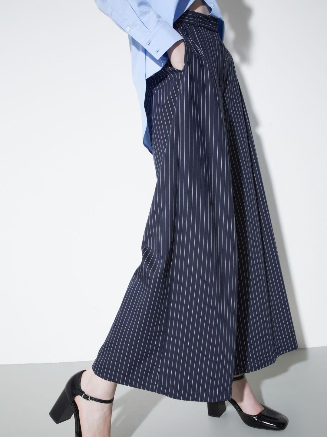 Pantaloni ampi in twill fluido | Max&Co Pantaloni ampi in twill fluido | Max&Co