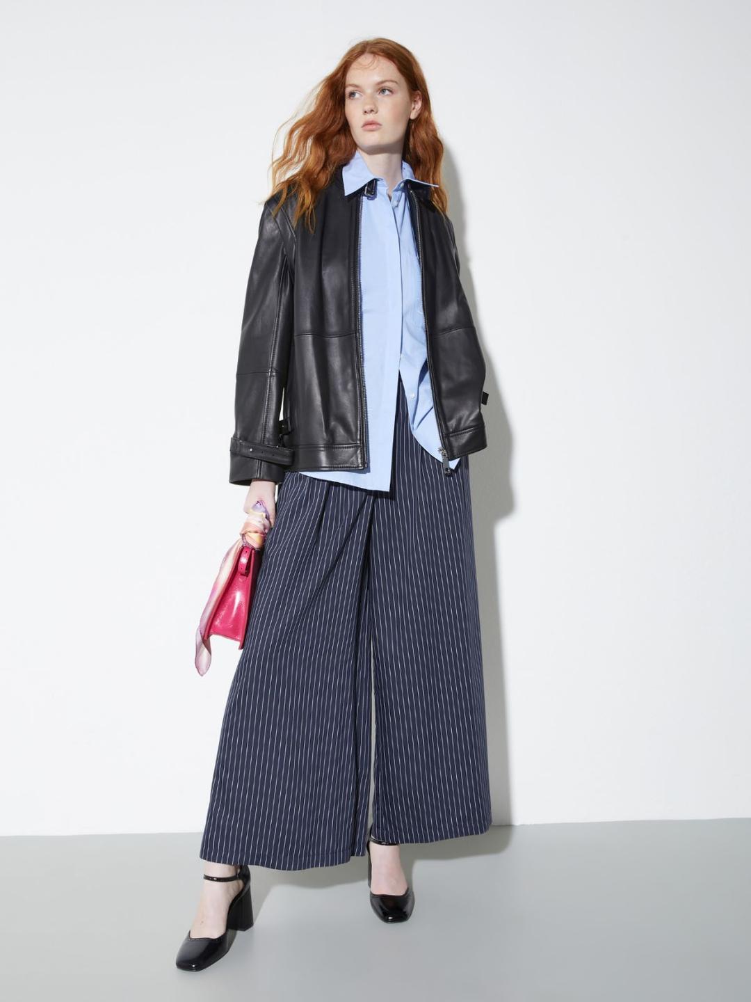 Pantaloni ampi in twill fluido | Max&Co Pantaloni ampi in twill fluido | Max&Co