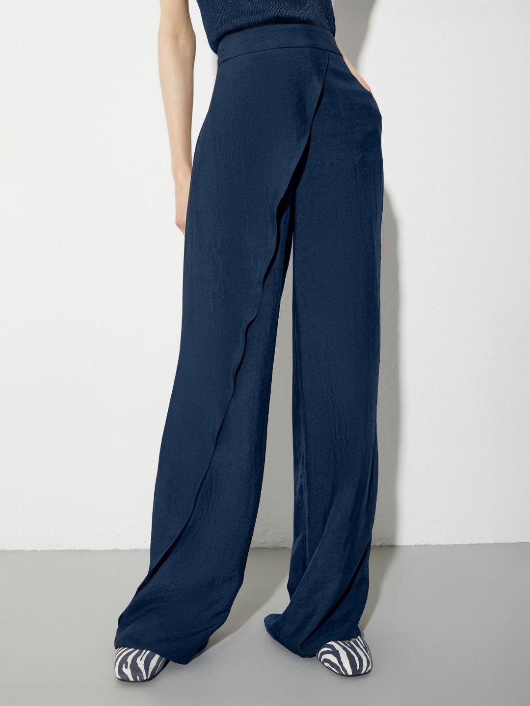 Pantaloni in twill crinkle | Max&Co Pantaloni in twill crinkle | Max&Co