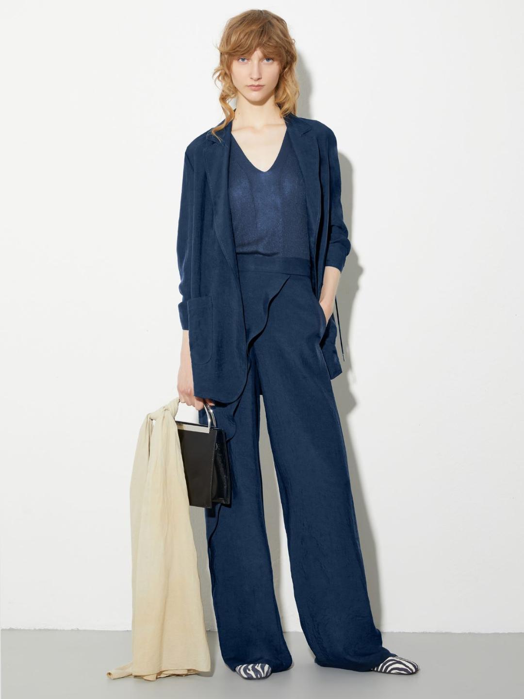 Pantaloni in twill crinkle | Max&Co Pantaloni in twill crinkle | Max&Co