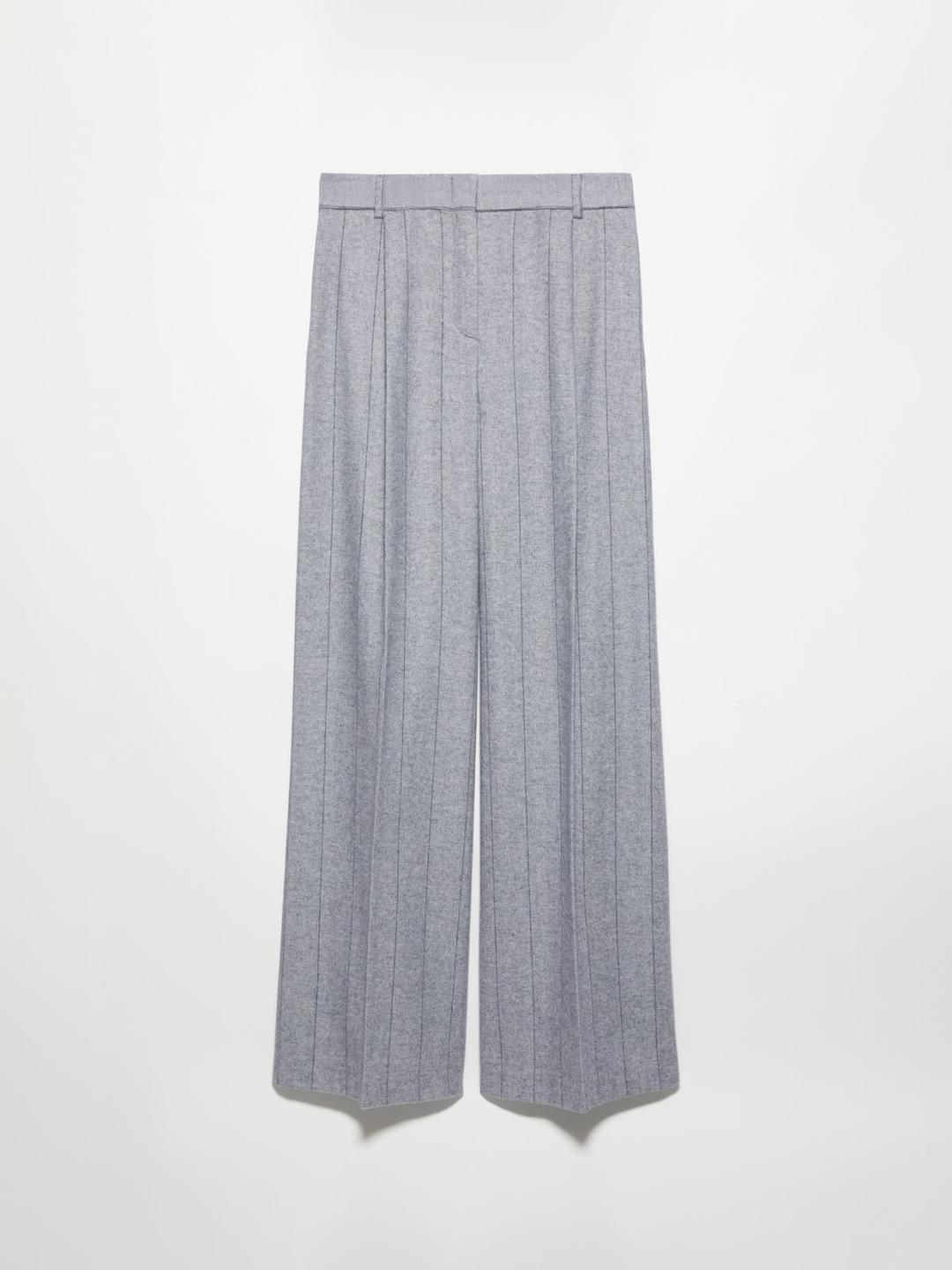 Pantaloni ampi in flanella | Max&Co Pantaloni ampi in flanella | Max&Co