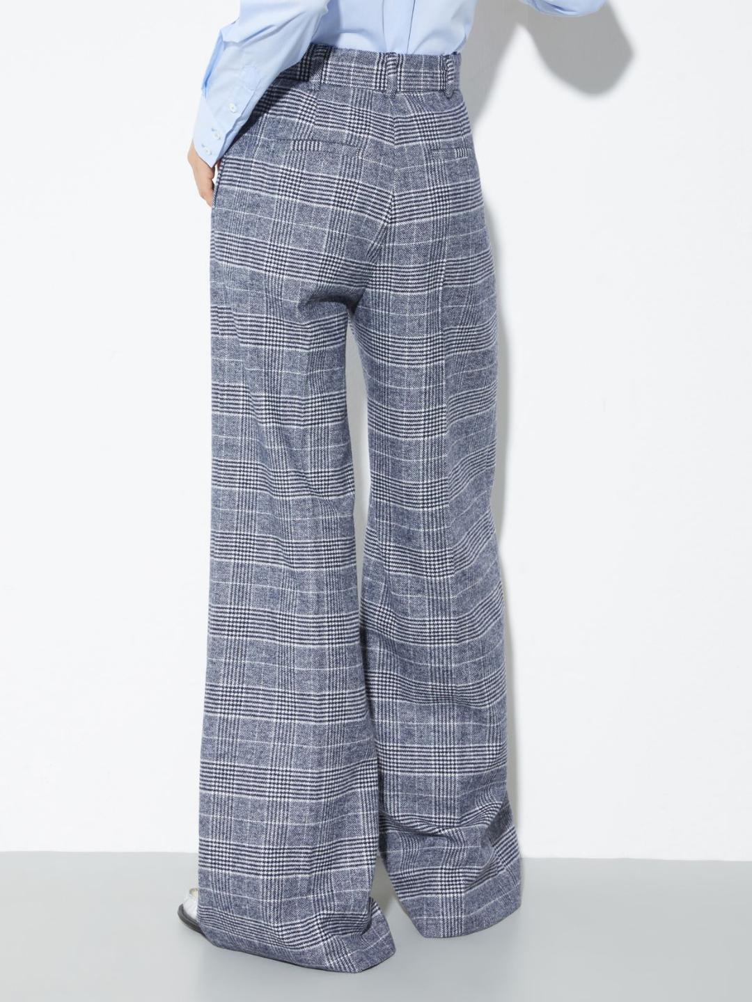 Pantaloni ampi in flanella | Max&Co Pantaloni ampi in flanella | Max&Co