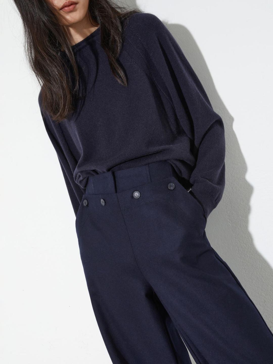 Pantaloni marinière in panno | Max&Co Pantaloni marinière in panno | Max&Co