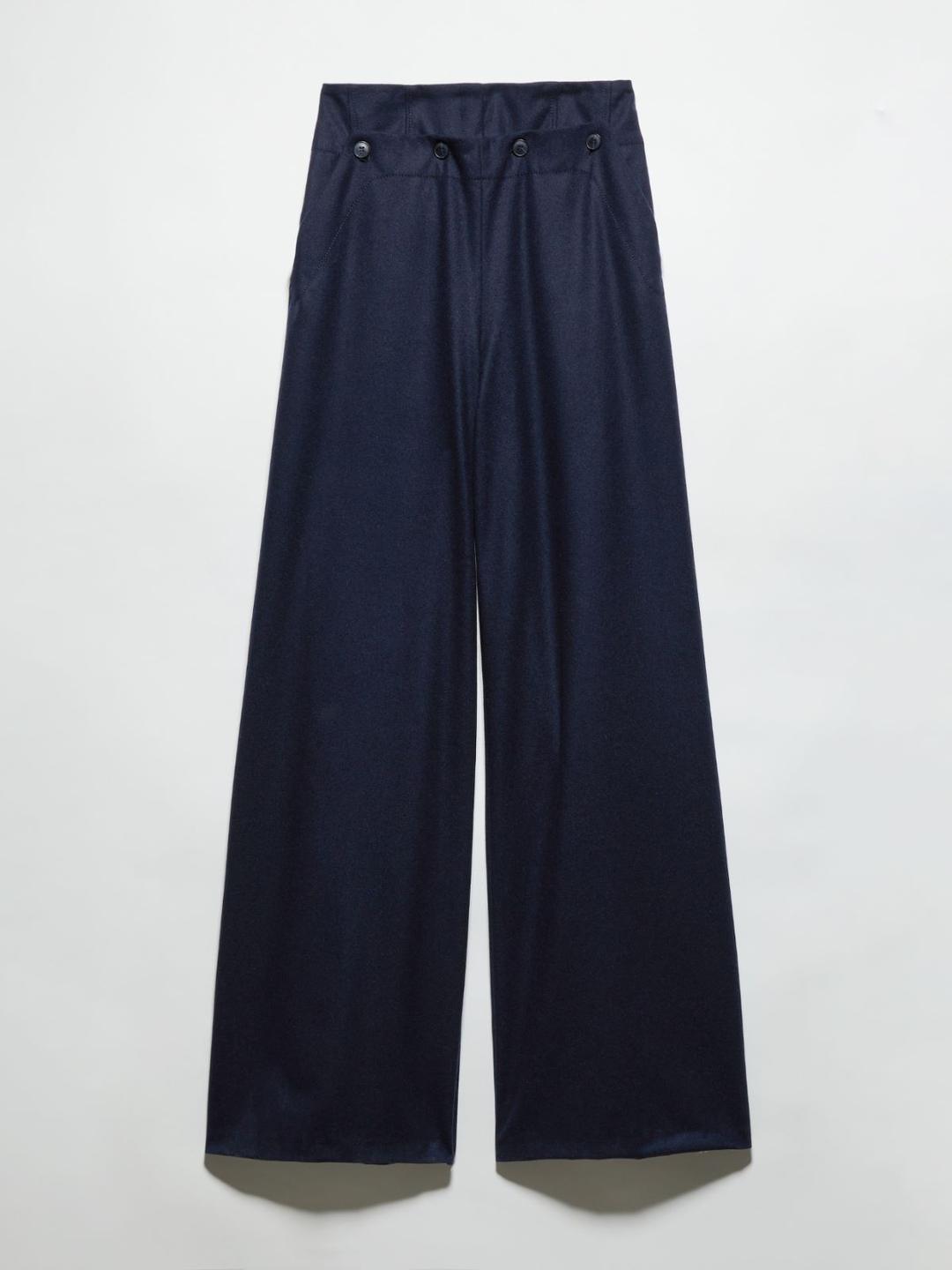 Pantaloni marinière in panno | Max&Co Pantaloni marinière in panno | Max&Co