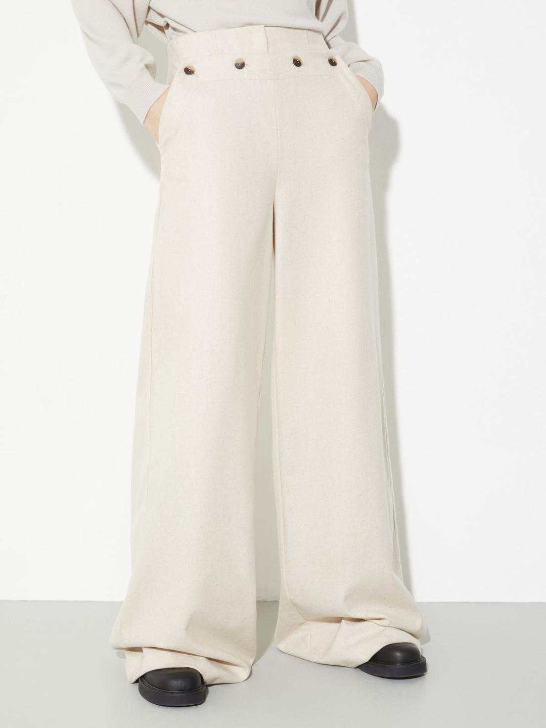 Pantaloni marinière in panno | Max&Co Pantaloni marinière in panno | Max&Co