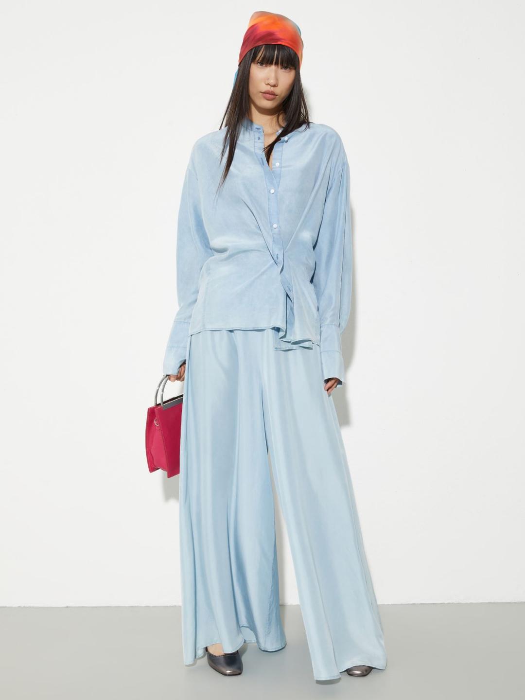 Pantaloni in seta Shades of Nature | Max&Co Pantaloni in seta Shades of Nature | Max&Co