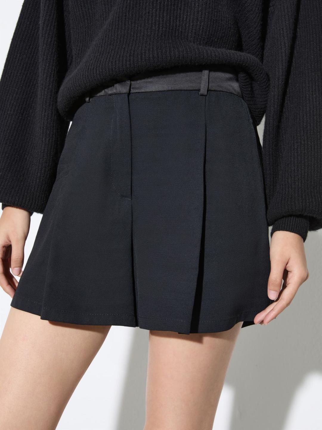 Shorts fluidi in tessuto crêpe | Max&Co Shorts fluidi in tessuto crêpe | Max&Co