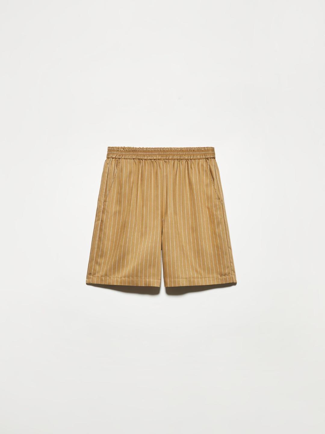 Shorts gessati in twill fluido | Max&Co Shorts gessati in twill fluido | Max&Co