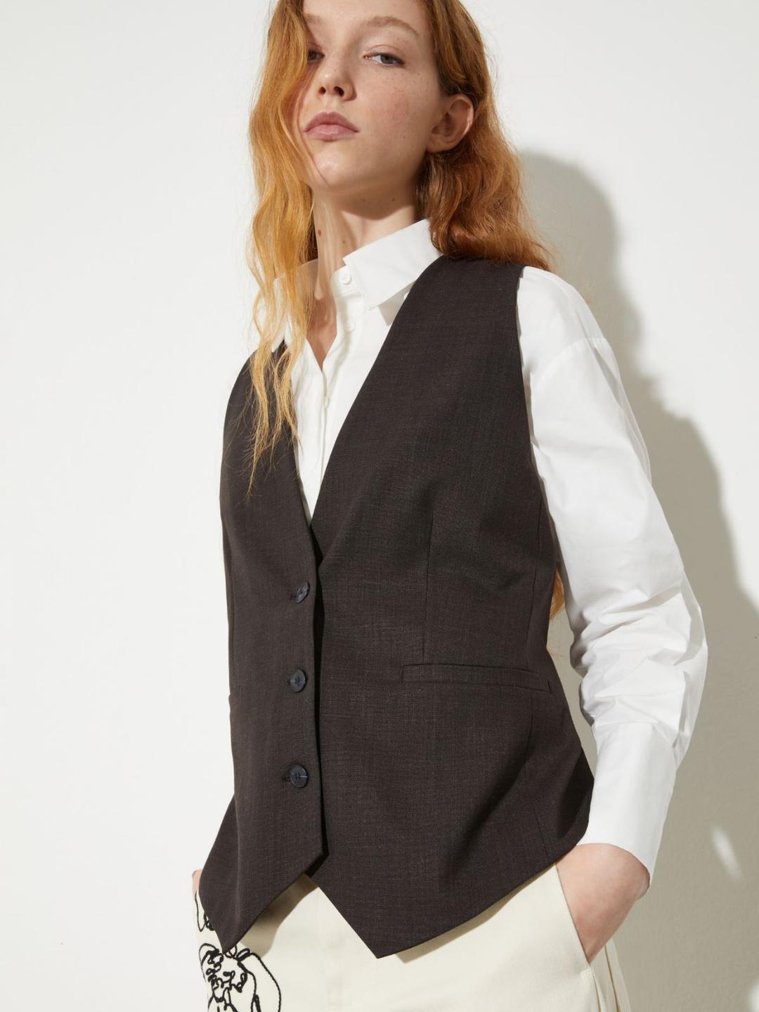 Gilet in grisaglia | Max&Co Gilet in grisaglia | Max&Co