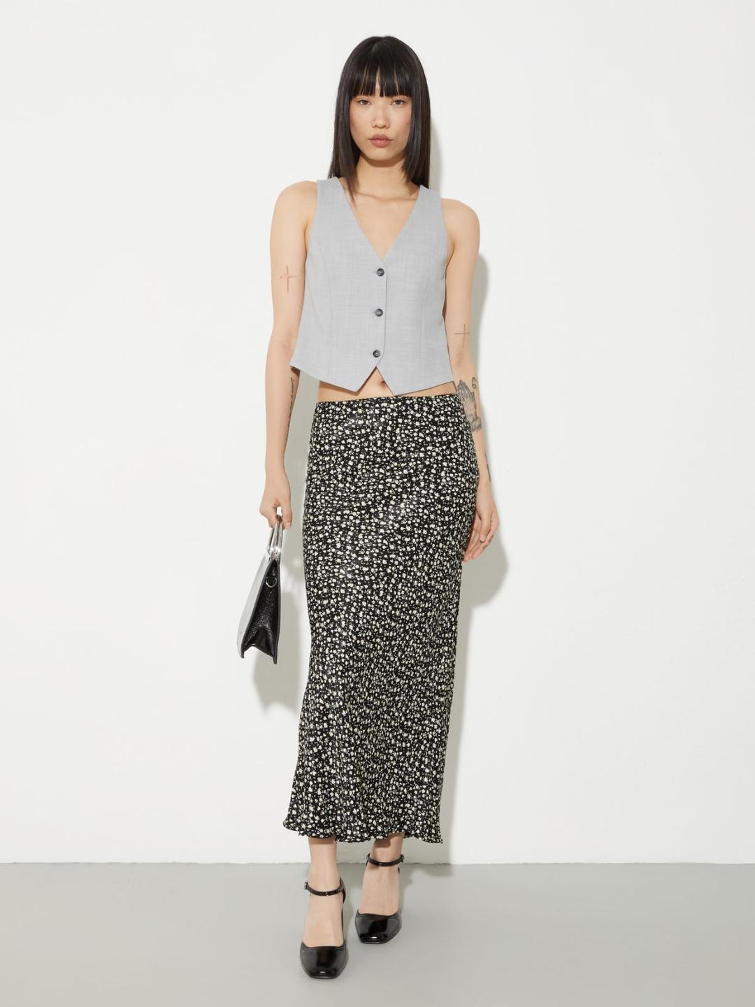 Gilet slim in grisaglia | Max&Co Gilet slim in grisaglia | Max&Co