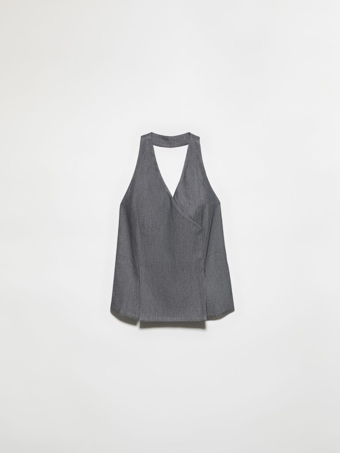 Gilet in denim Sartorial Greys | Max&Co Gilet in denim Sartorial Greys | Max&Co