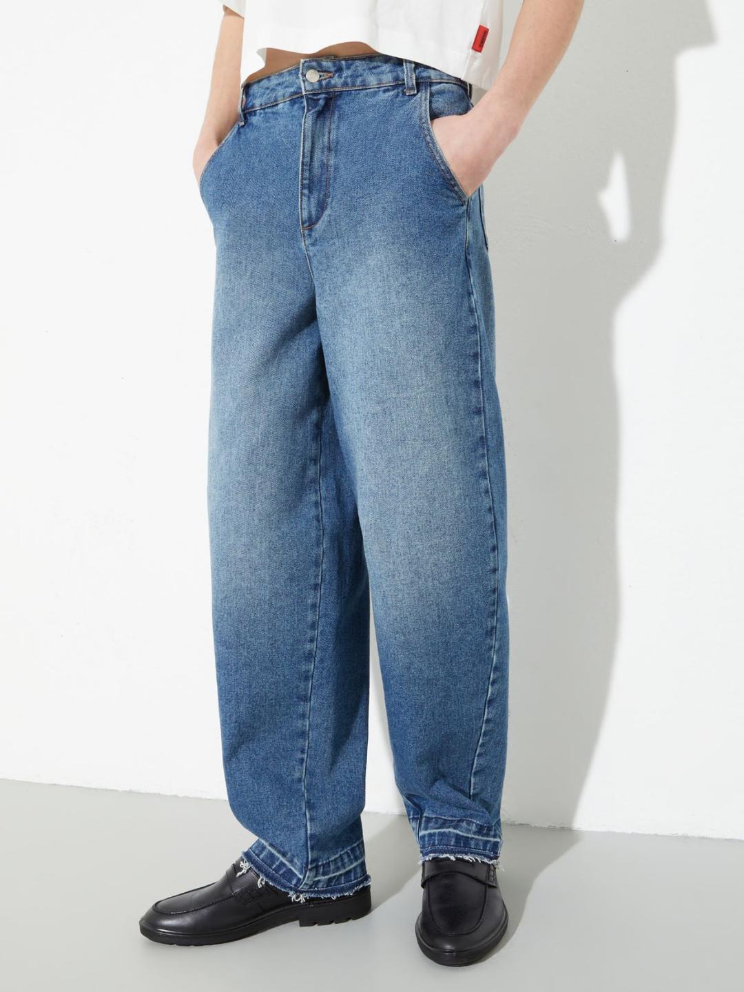 Jeans barrel leg Re-Edit | Max&Co Jeans barrel leg Re-Edit | Max&Co