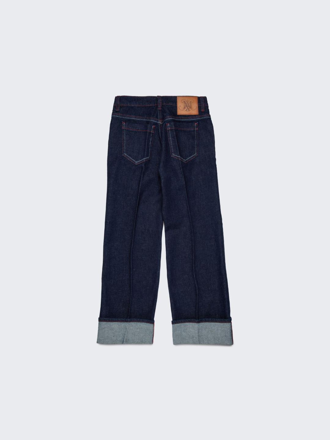 Jeans regular blu scuro con piega KID | Max&Co Jeans regular blu scuro con piega KID | Max&Co