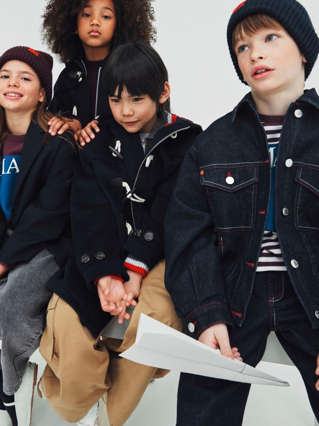 Jeans regular blu scuro con piega KID | Max&Co Jeans regular blu scuro con piega KID | Max&Co