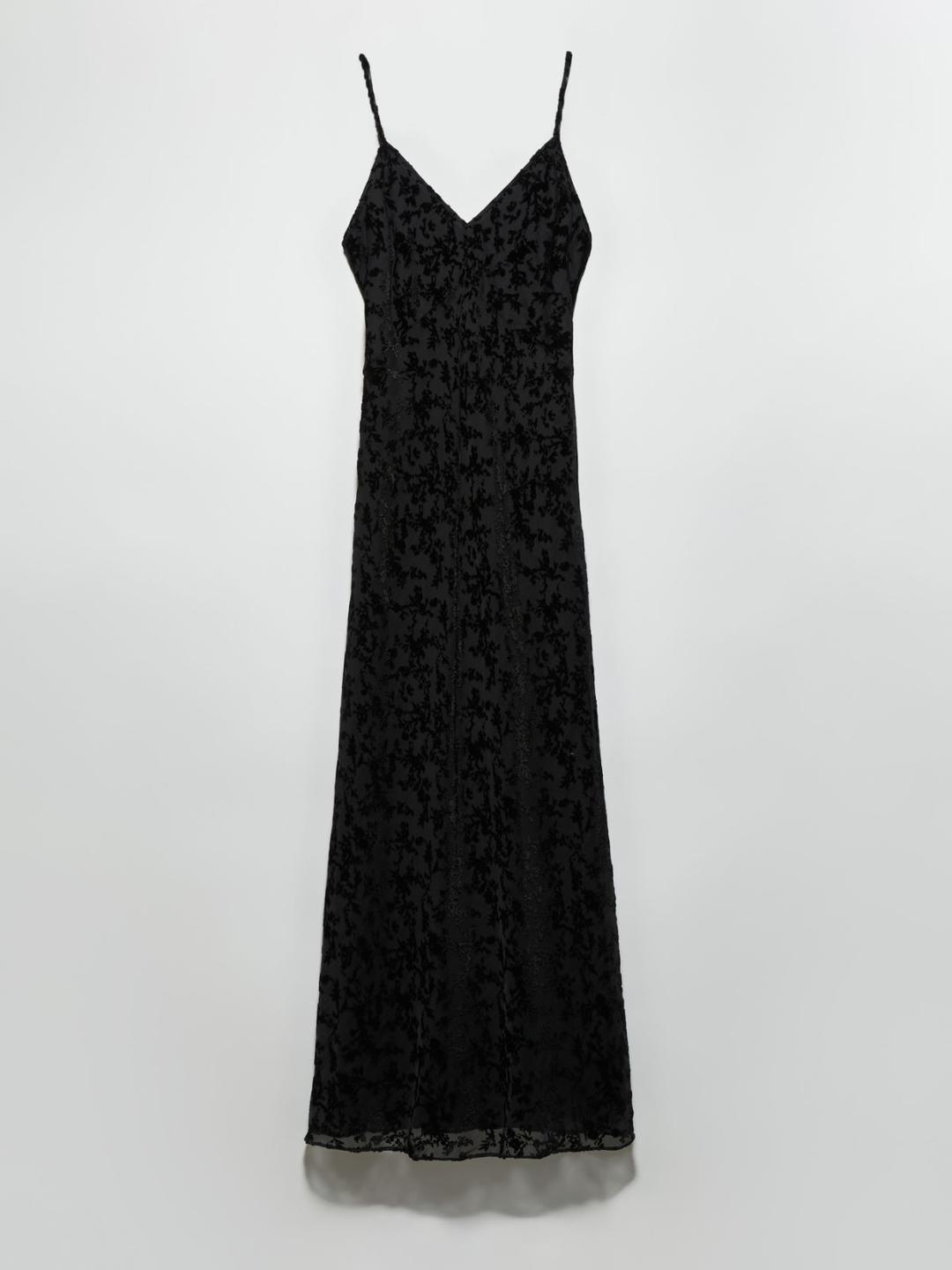 Slip dress in velluto dévoré | Max&Co Slip dress in velluto dévoré | Max&Co