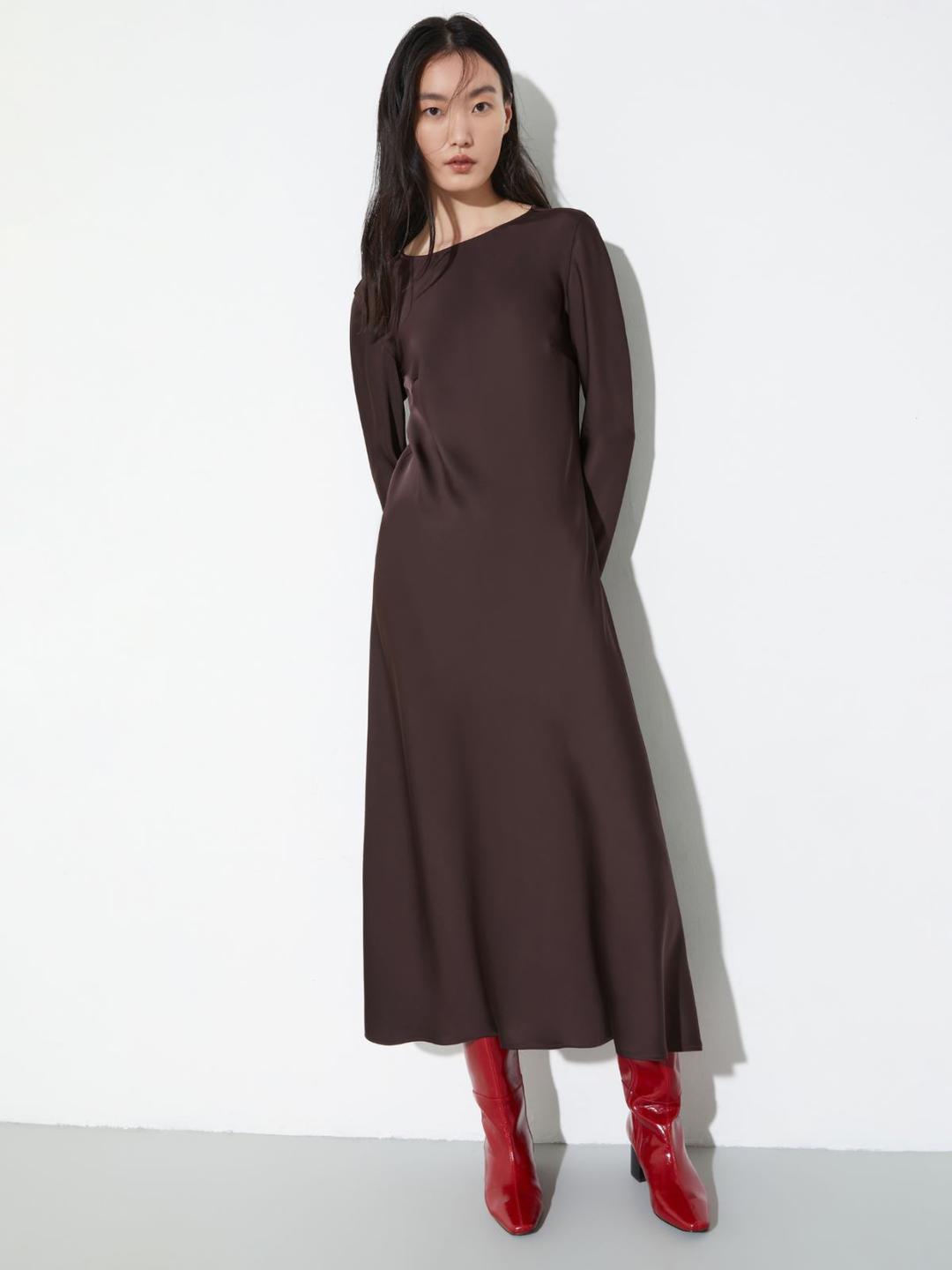 Shift dress in raso fluido | Max&Co Shift dress in raso fluido | Max&Co