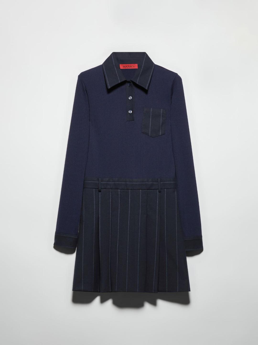 Abito in maglia e flanella | Max&Co Abito in maglia e flanella | Max&Co