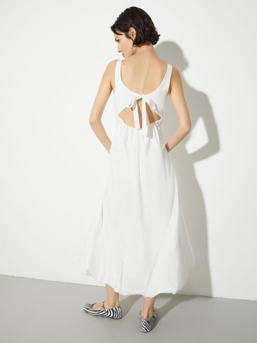 Abito balloon in popeline | Max&Co Abito balloon in popeline | Max&Co