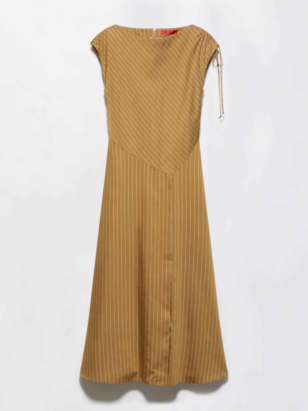 Abito gessato in twill fluido | Max&Co Abito gessato in twill fluido | Max&Co