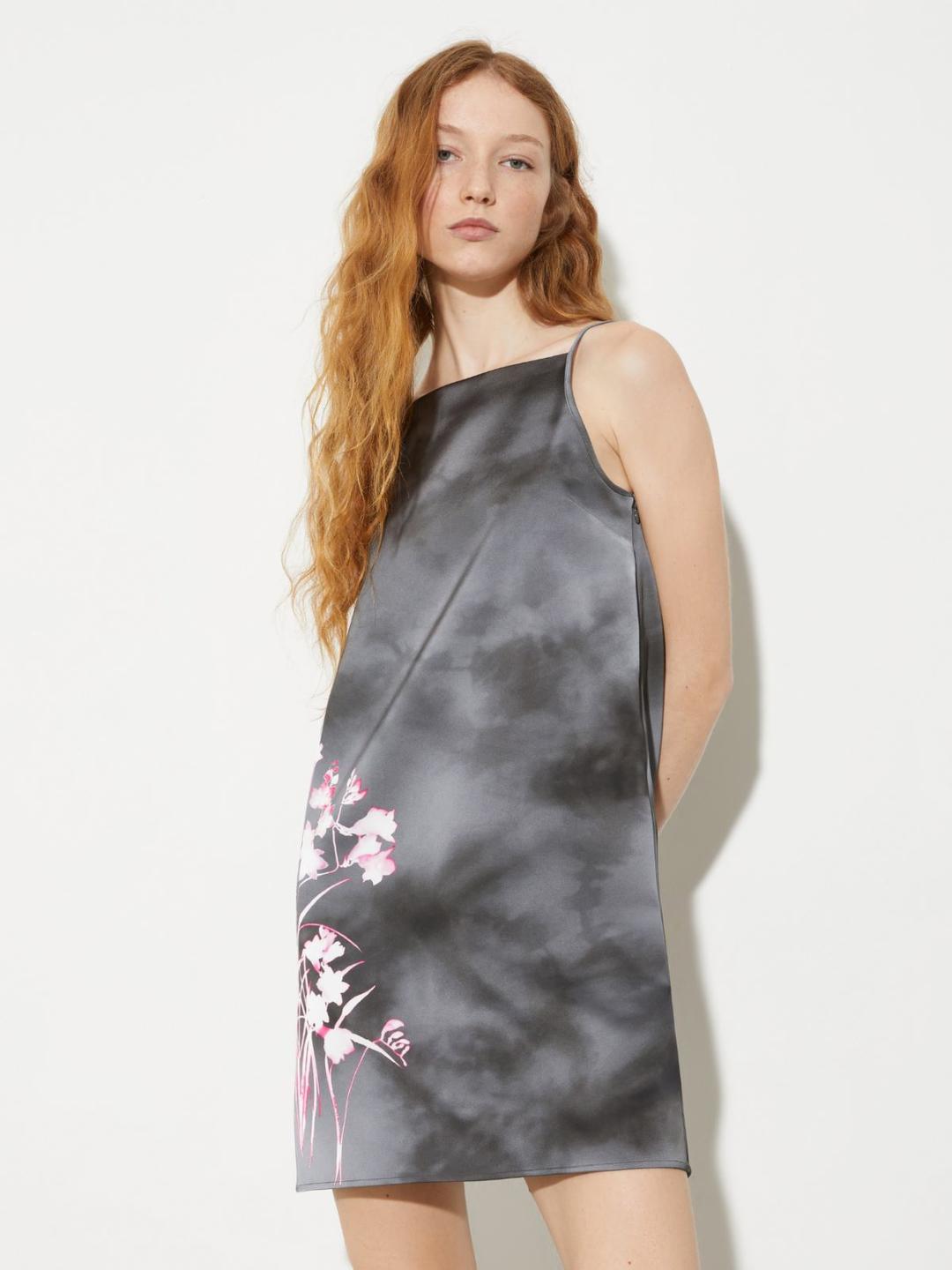 Tunic dress in raso stampato | Max&Co Tunic dress in raso stampato | Max&Co