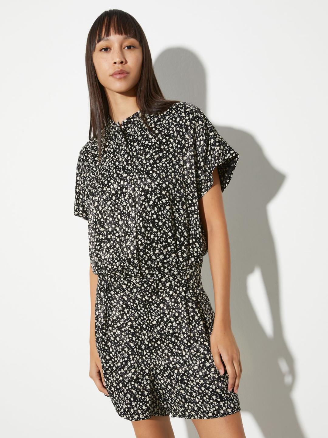 Mini tuta a micro fiori | Max&Co Mini tuta a micro fiori | Max&Co