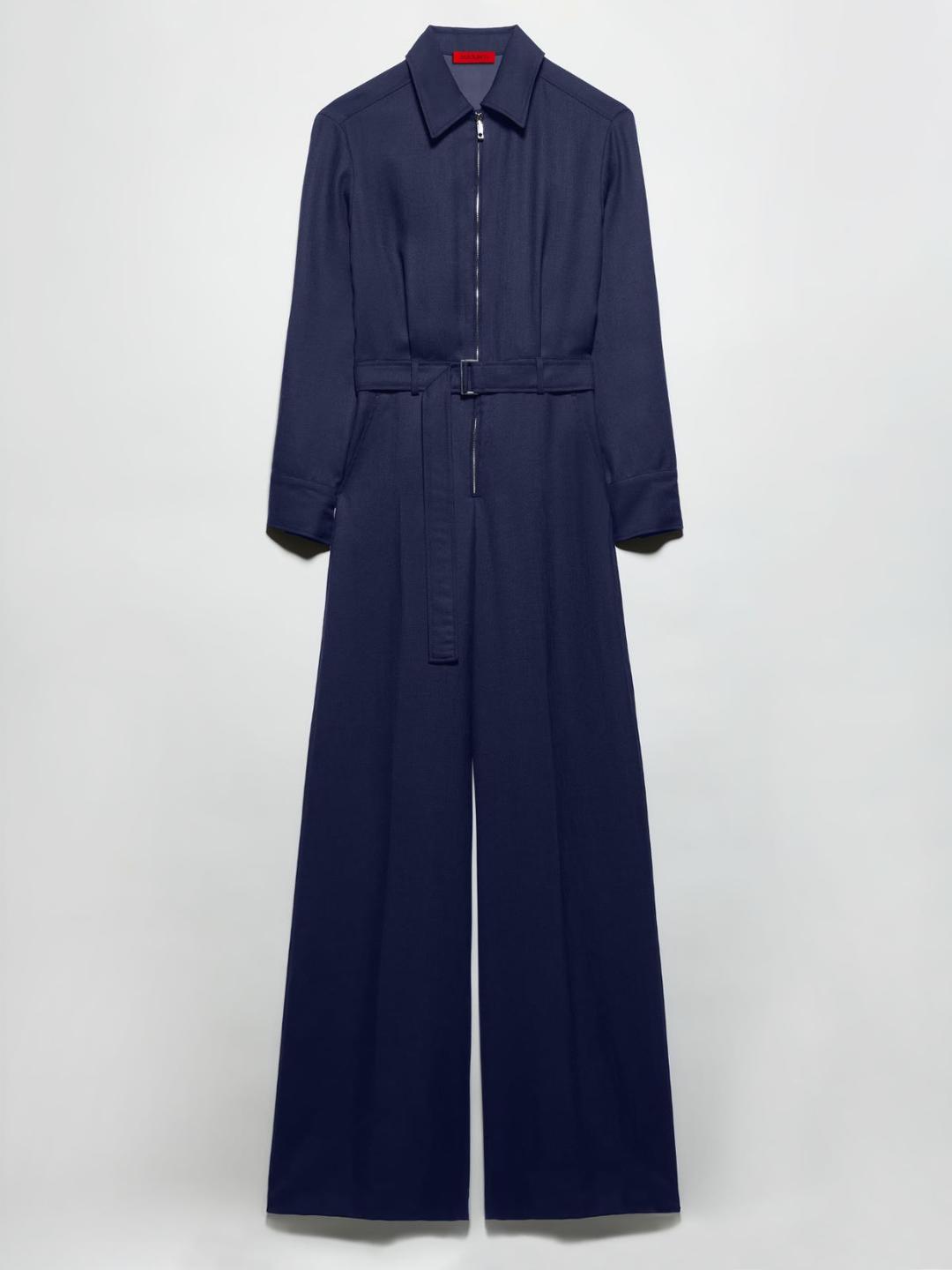 Tuta in twill fiammato | Max&Co Tuta in twill fiammato | Max&Co