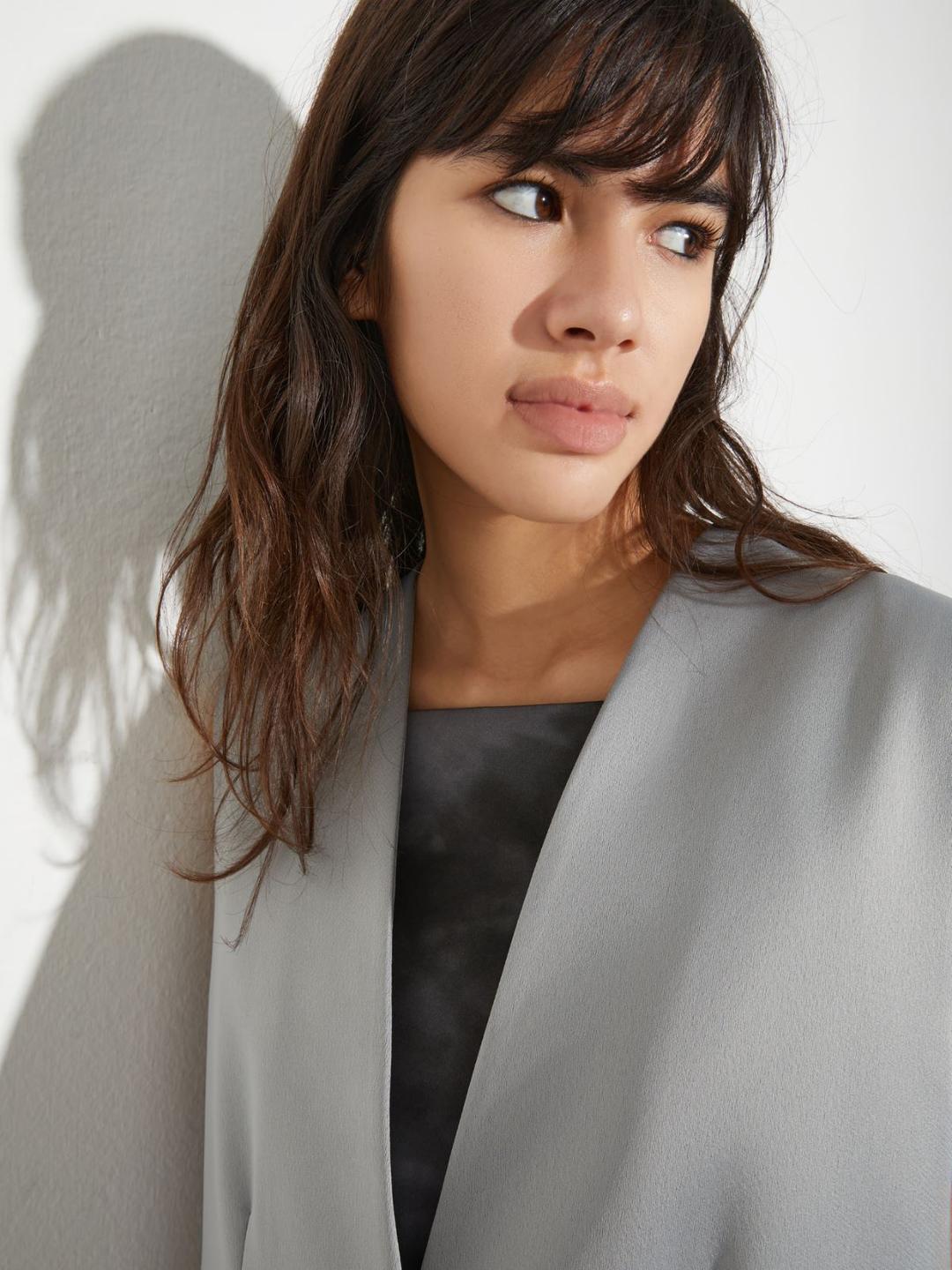 Blazer gilet in envers satin | Max&Co Blazer gilet in envers satin | Max&Co